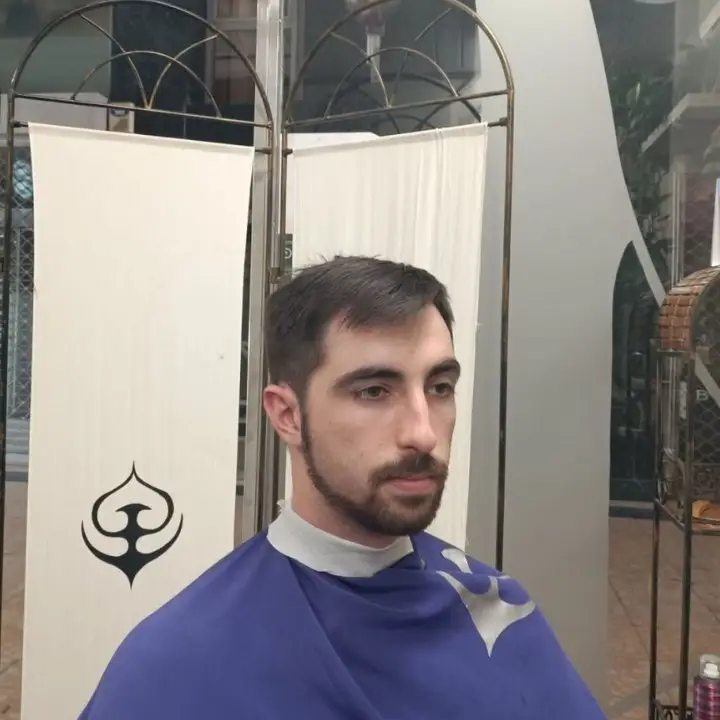 Corte de caballero clásico