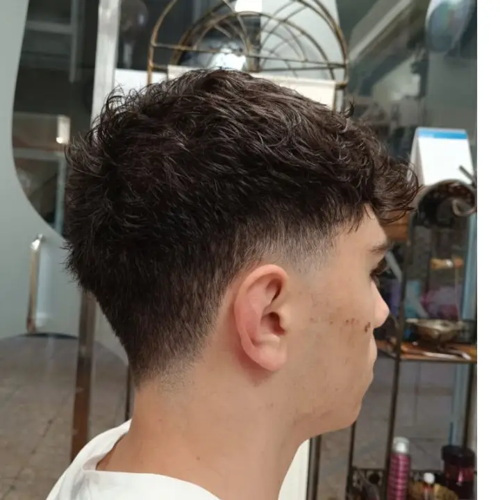 Mullet moderno texturizado
