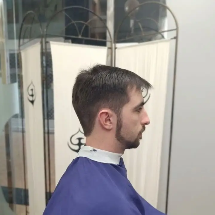 Corte de hombre de tendencia